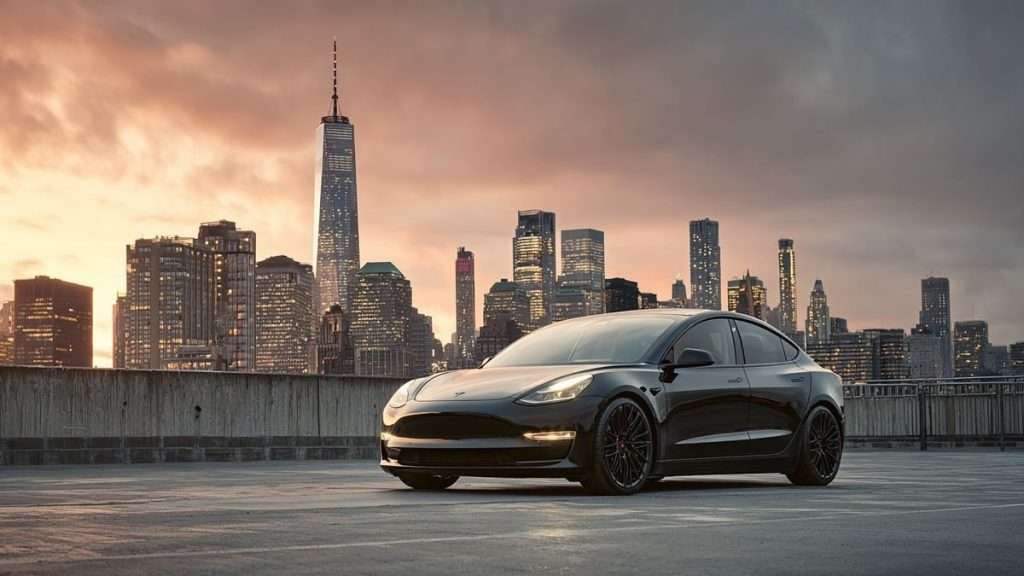 Dimension Tesla Model 3 : les mesures de la version 2025