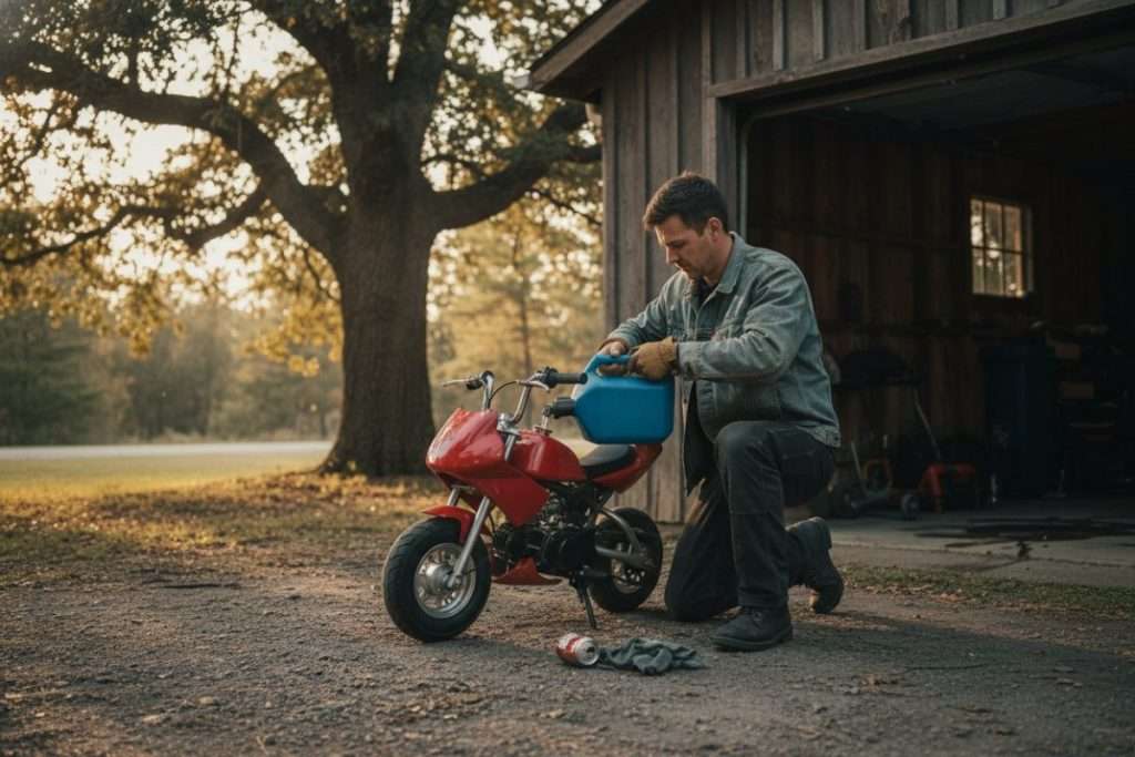 Essence pocket bike : quel carburant choisir ?