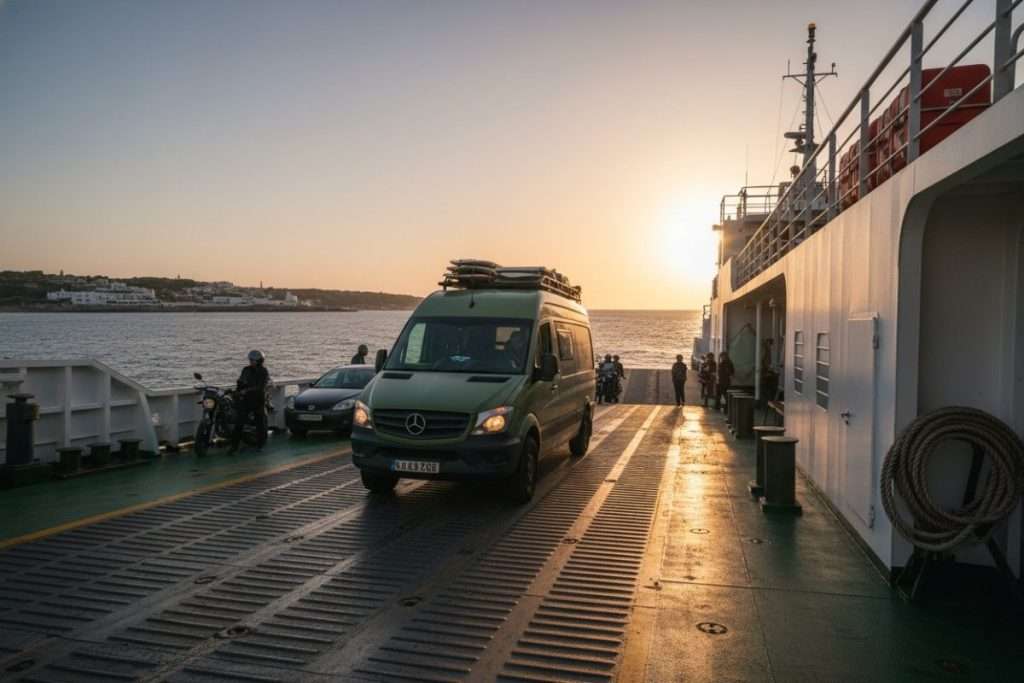 Traverser la Manche en camping-car : tunnel ou ferry ?