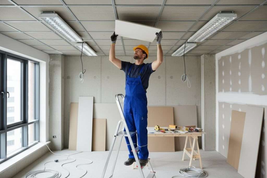 Plafond van aménagé : matériaux et installation
