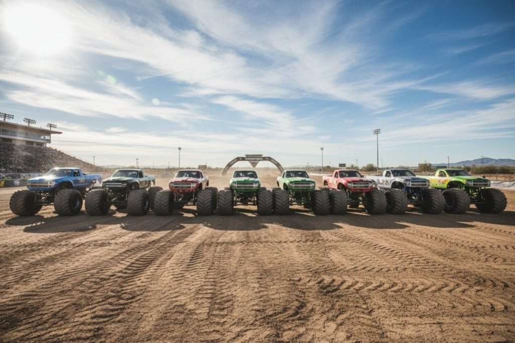 Calendrier spectacle Monster Truck en France pour 2025