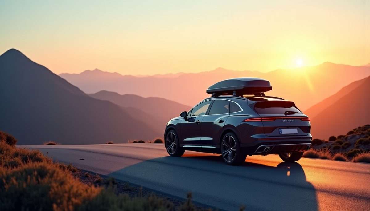 bien choisir un coffre de toit pour partir en vacances sans encombrer son véhicule — une bonne fixation garantit que le coffre reste