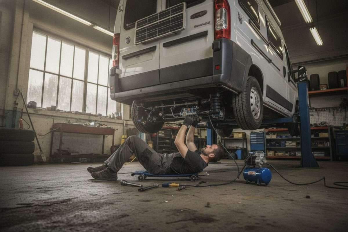 Tarif montage suspension pneumatique camping-car Fiat Ducato