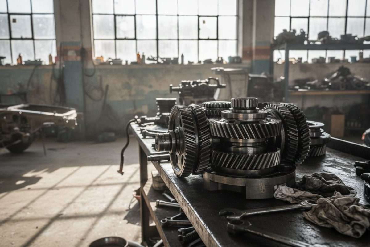 Schéma d’une boîte de vitesse : fonctionnement et composants
