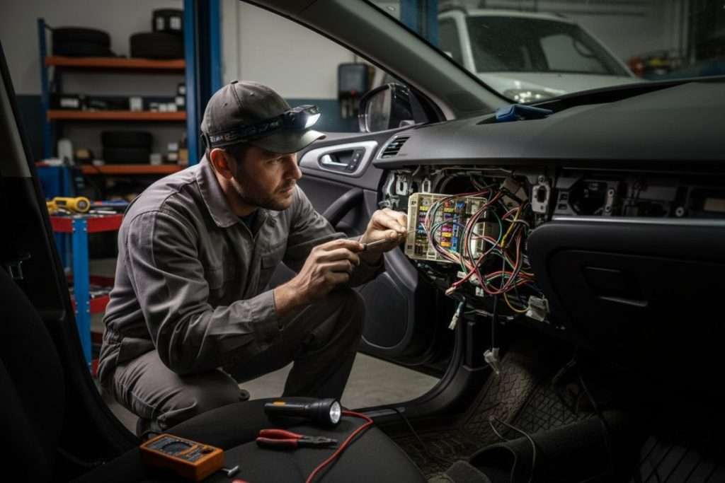 Tableau fusible Peugeot 208 : localisation et décryptage