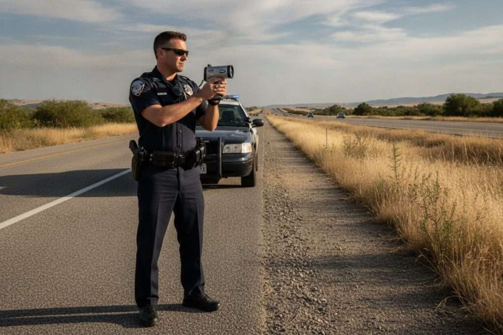 Convoqué au commissariat pour grand excès de vitesse par radar flash