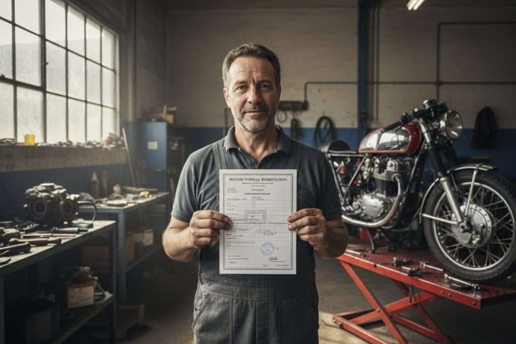 Certificat de bridage moto : tout ce qu’il faut savoir